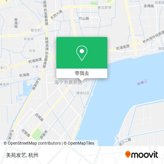 美苑发艺地图