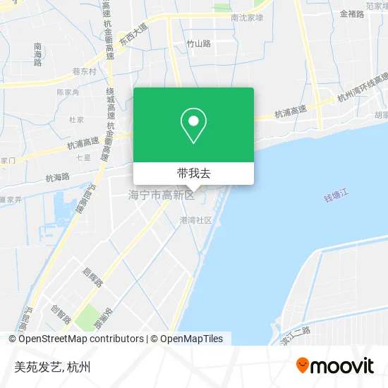 美苑发艺地图
