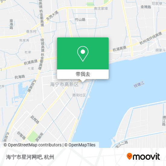 海宁市星河网吧地图