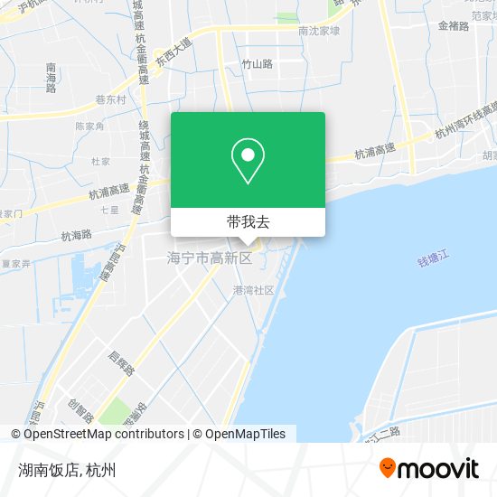 湖南饭店地图