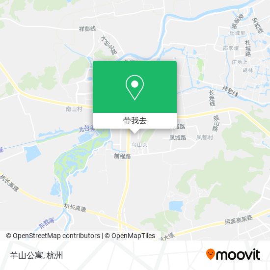 羊山公寓地图