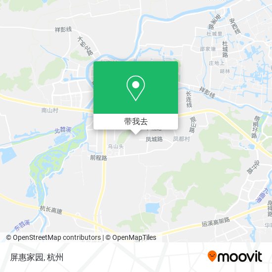 屏惠家园地图