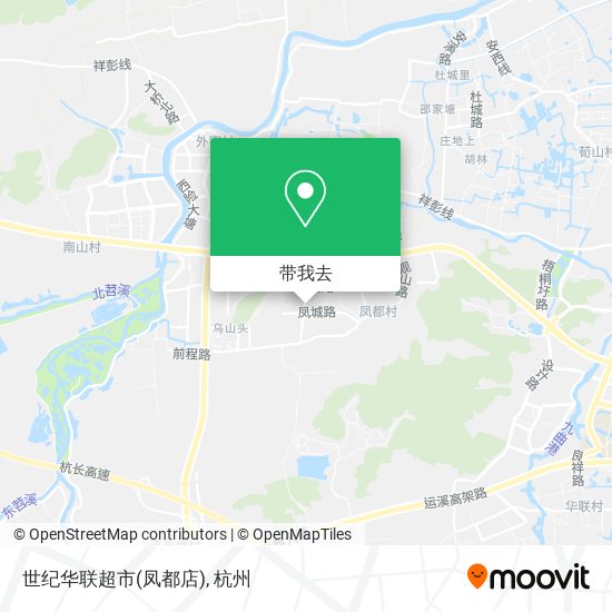 世纪华联超市(凤都店)地图
