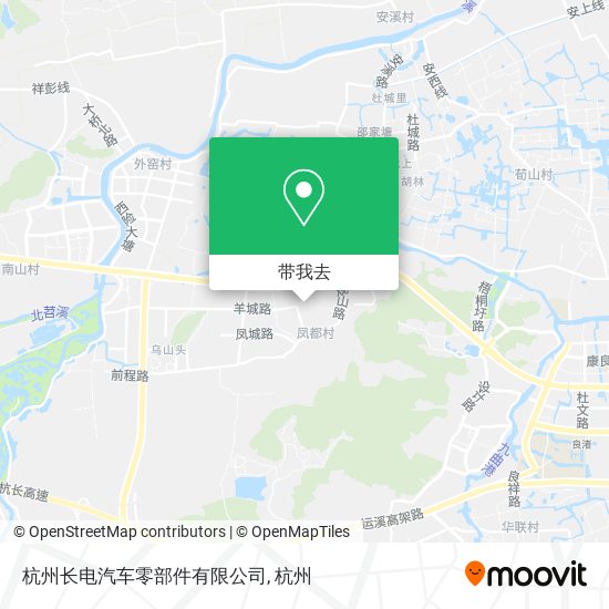 杭州长电汽车零部件有限公司地图