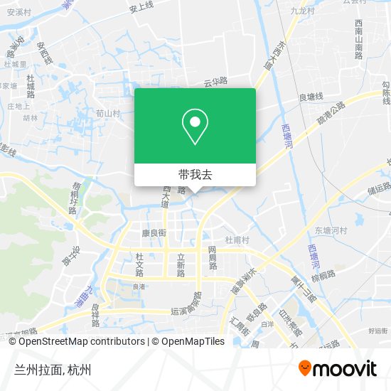 兰州拉面地图