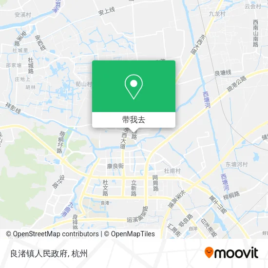 良渚镇人民政府地图