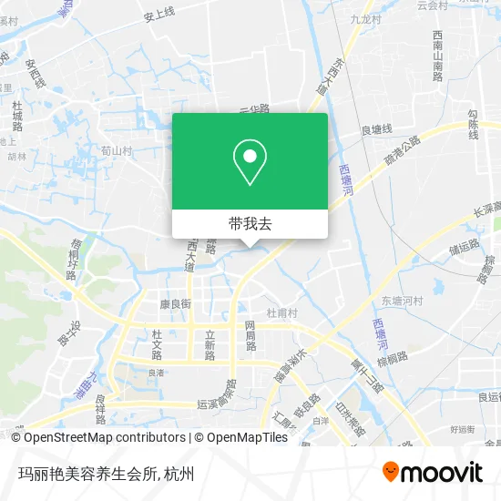玛丽艳美容养生会所地图