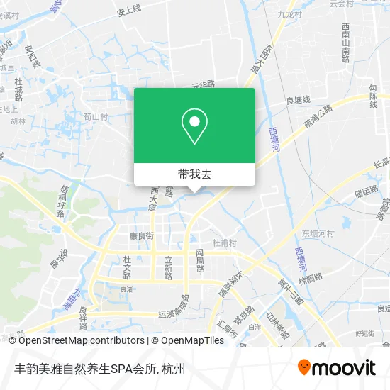 丰韵美雅自然养生SPA会所地图