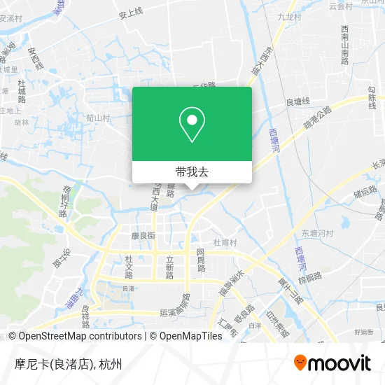 摩尼卡(良渚店)地图