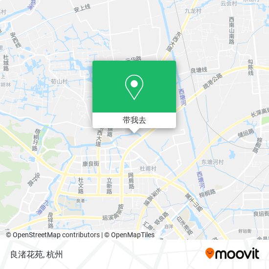 良渚花苑地图