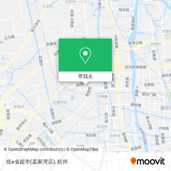 统e省超市(孟家湾店)地图
