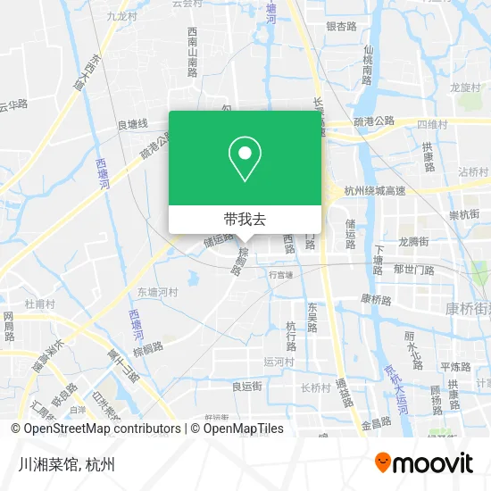 川湘菜馆地图