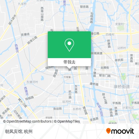 朝凤宾馆地图
