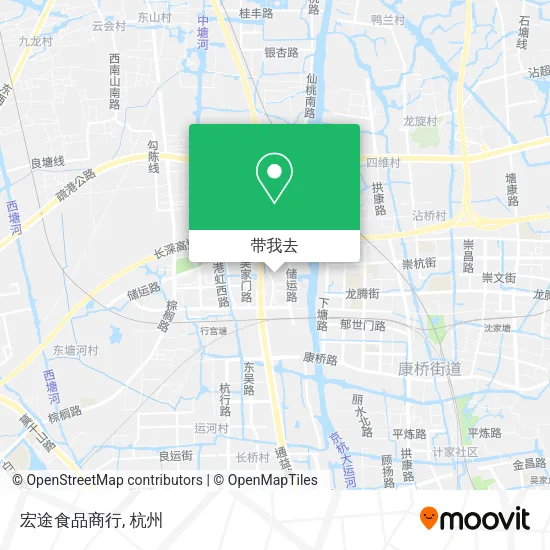 宏途食品商行地图