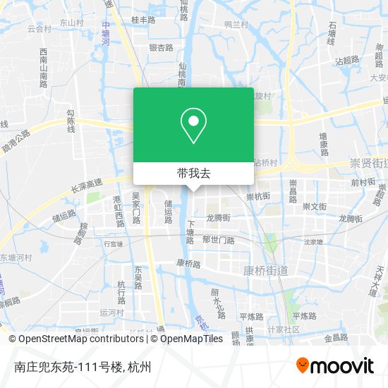 南庄兜东苑-111号楼地图