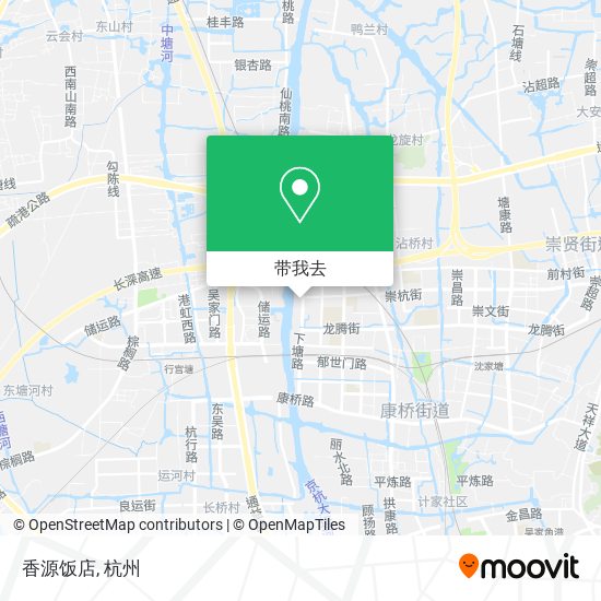 香源饭店地图