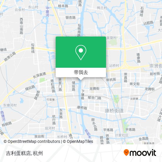 吉利蛋糕店地图