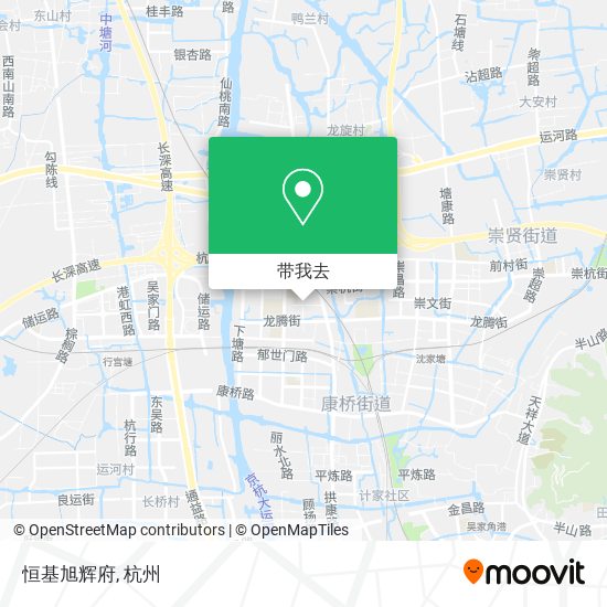 恒基旭辉府地图