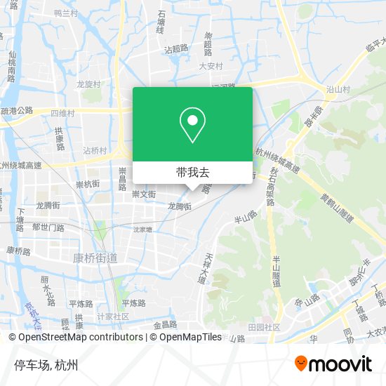 停车场地图