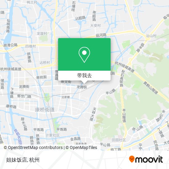 姐妹饭店地图