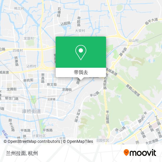 兰州拉面地图