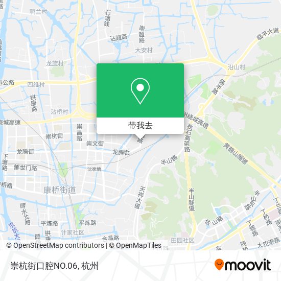 崇杭街口腔NO.06地图