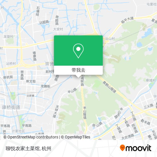 聊悦农家土菜馆地图