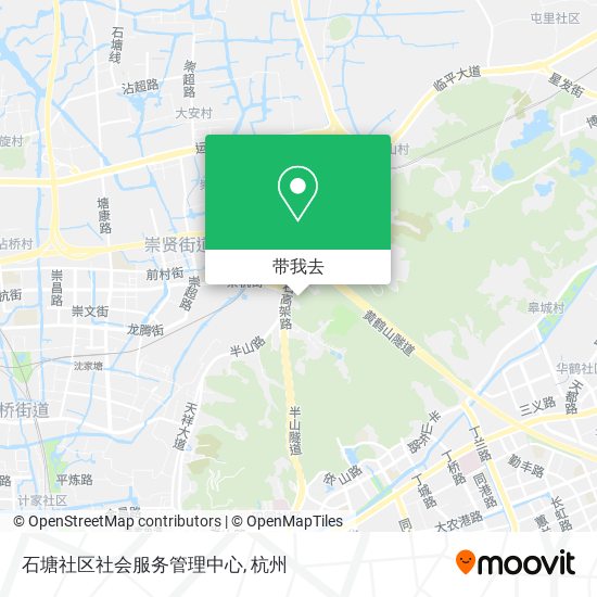 石塘社区社会服务管理中心地图