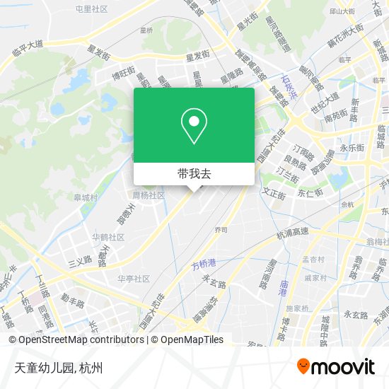天童幼儿园地图