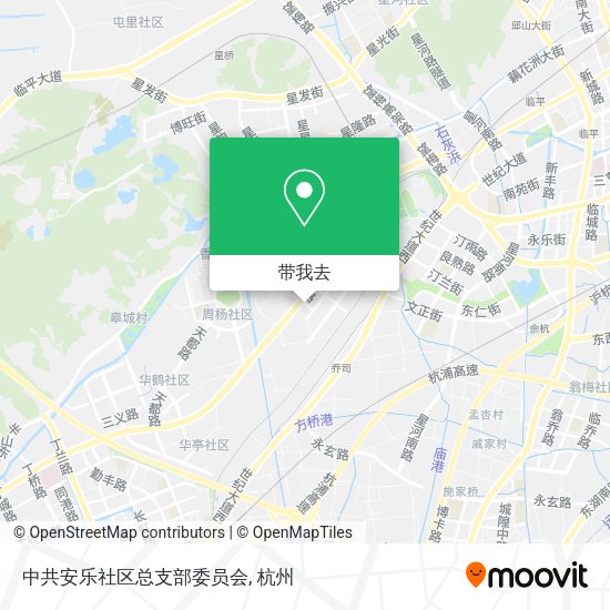 中共安乐社区总支部委员会地图