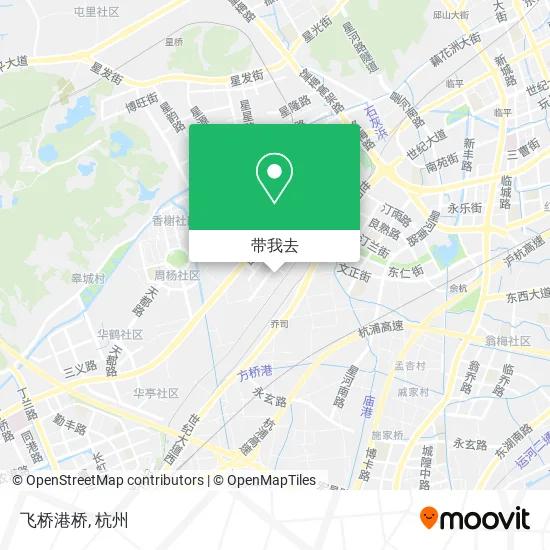 飞桥港桥地图