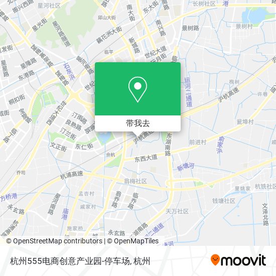 杭州555电商创意产业园-停车场地图