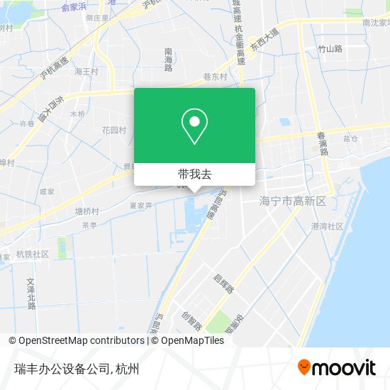 瑞丰办公设备公司地图