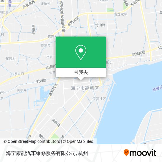 海宁康能汽车维修服务有限公司地图