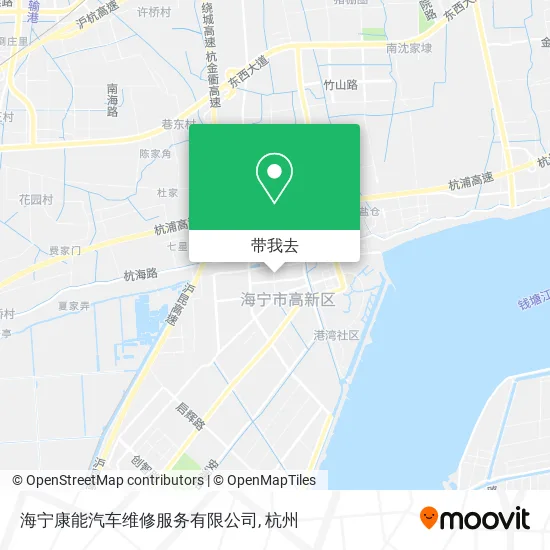 海宁康能汽车维修服务有限公司地图