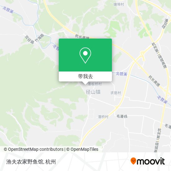 渔夫农家野鱼馆地图