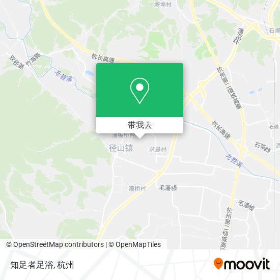 知足者足浴地图