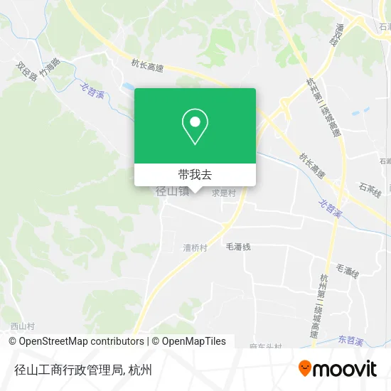 径山工商行政管理局地图