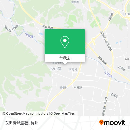 东田青城嘉园地图