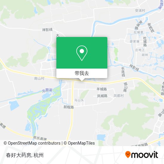 春好大药房地图