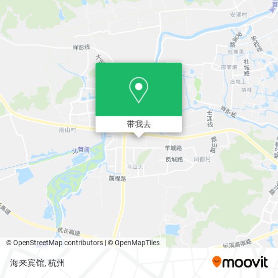 海来宾馆地图