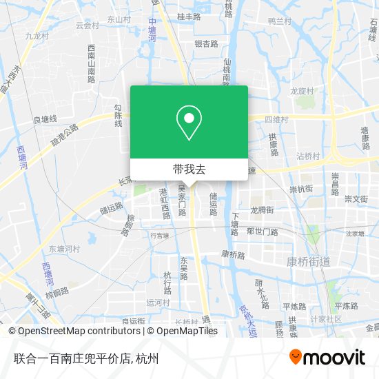 联合一百南庄兜平价店地图