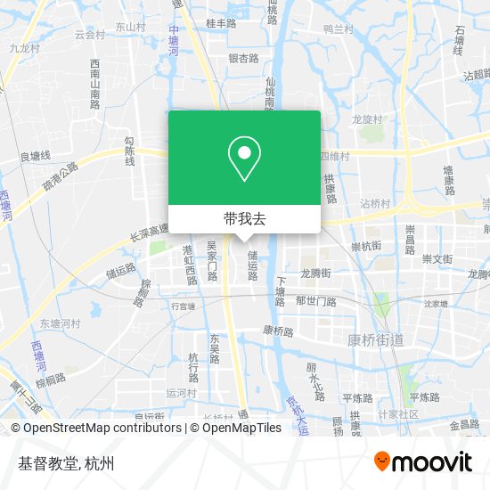 基督教堂地图
