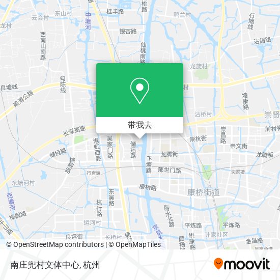 南庄兜村文体中心地图