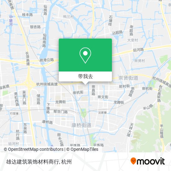 雄达建筑装饰材料商行地图