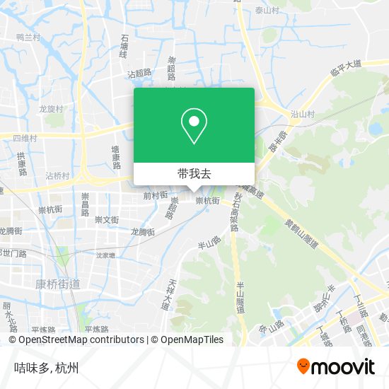 咭味多地图
