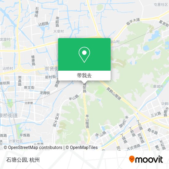 石塘公园地图