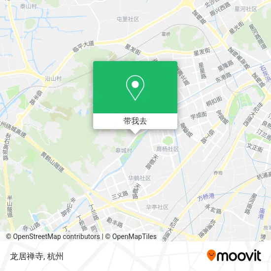 龙居禅寺地图
