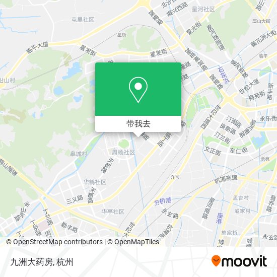 九洲大药房地图