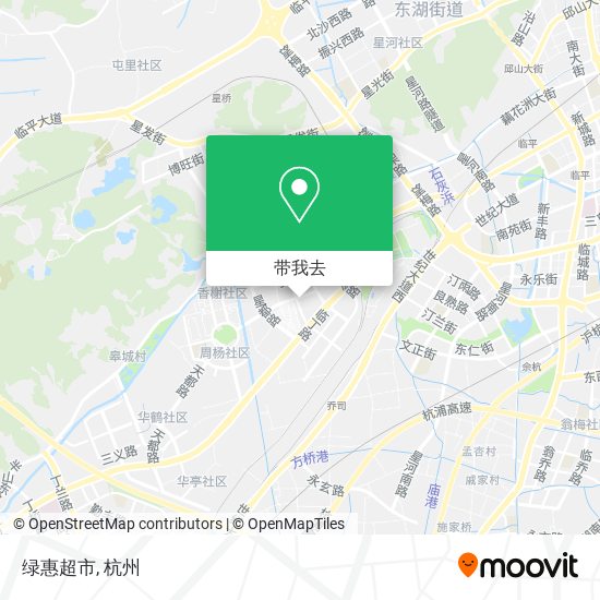 绿惠超市地图